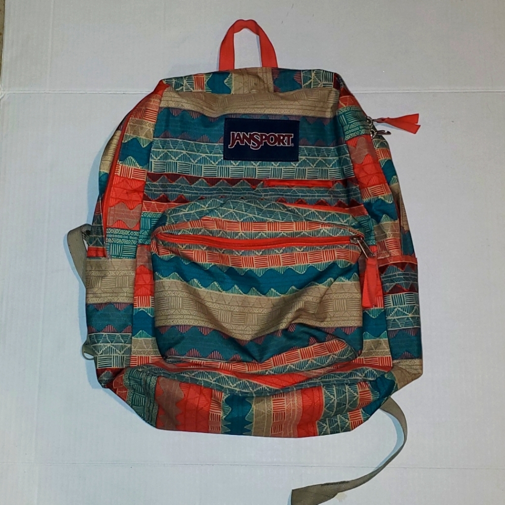 Jansport tribal print backpack